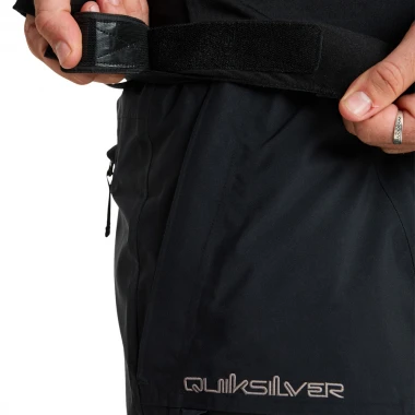 QUIKSILVER FOREVER STRETCH GORE-TEX SNOW PANTS TRUE BLACK