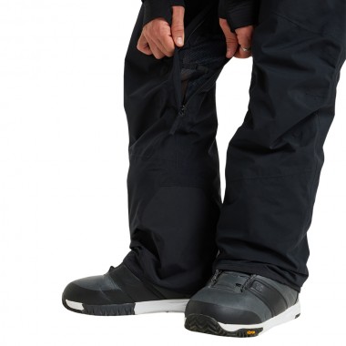 QUIKSILVER FOREVER STRETCH GORE-TEX SNOW PANTS TRUE BLACK