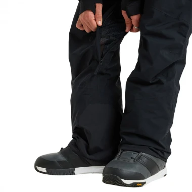 QUIKSILVER FOREVER STRETCH GORE-TEX SNOW PANTS TRUE BLACK
