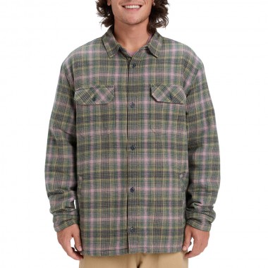 QUIKSILVER VENTURE SHERPA LS SHIRT INDIAN INK VENTURE