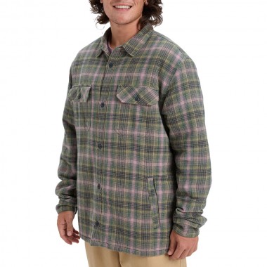 QUIKSILVER VENTURE SHERPA LS SHIRT INDIAN INK VENTURE