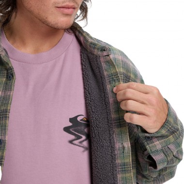 QUIKSILVER VENTURE SHERPA LS SHIRT INDIAN INK VENTURE