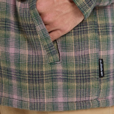 QUIKSILVER VENTURE SHERPA LS SHIRT INDIAN INK VENTURE