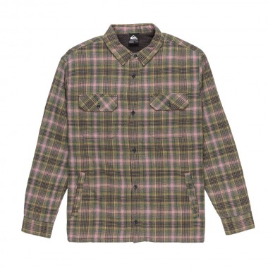 QUIKSILVER VENTURE SHERPA LS SHIRT INDIAN INK VENTURE