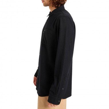 QUIKSILVER MOTHERFLY SOLID LS SHIRT BLACK