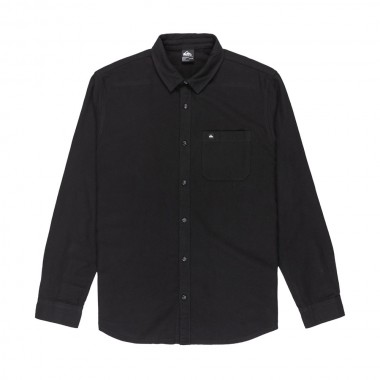 QUIKSILVER MOTHERFLY SOLID LS SHIRT BLACK