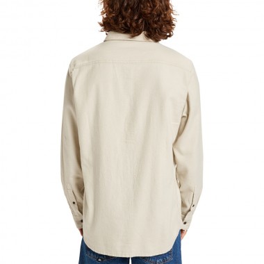 QUIKSILVER MOTHERFLY SOLID LS SHIRT MOONSTRUCK
