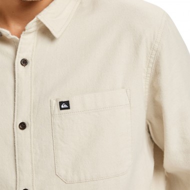 QUIKSILVER MOTHERFLY SOLID LS SHIRT MOONSTRUCK