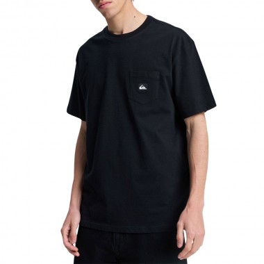 QUIKSILVER SALT WATER POCKET TEE BLACK