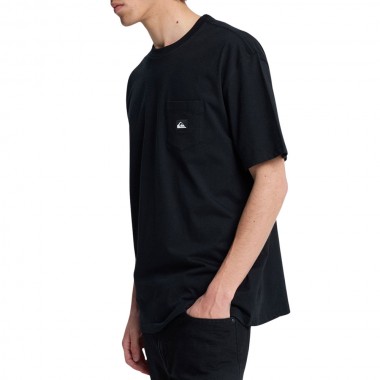 QUIKSILVER SALT WATER POCKET TEE BLACK