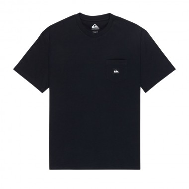 QUIKSILVER SALT WATER POCKET TEE BLACK