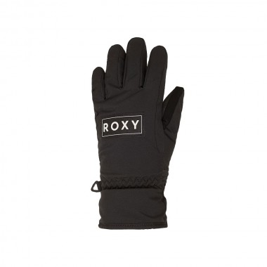 ROXY FRESHFIELD K SNOW GLOVES TRUE BLACK