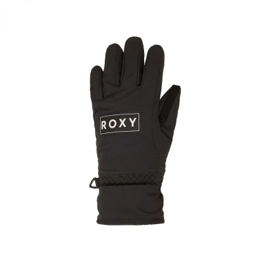 ROXY FRESHFIELD K SNOW GLOVES TRUE BLACK