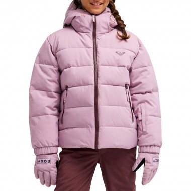 ROXY SNOWYHILL PUFFY K SNOW JACKET DISCREET MAUVE