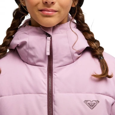 ROXY SNOWYHILL PUFFY K SNOW JACKET DISCREET MAUVE