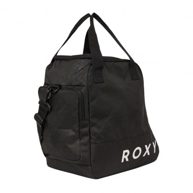 ROXY NORTHA SNOW BOOTS BAG TRUE BLACK SNOWFLAKE EMBOSS