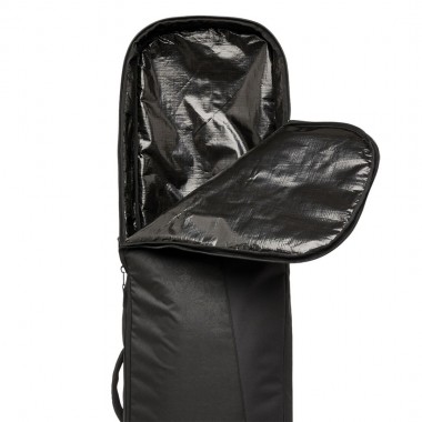 ROXY BOARD SLEEVE SKI BAG TRUE BLACK SNOWFLAKE EMBOSS