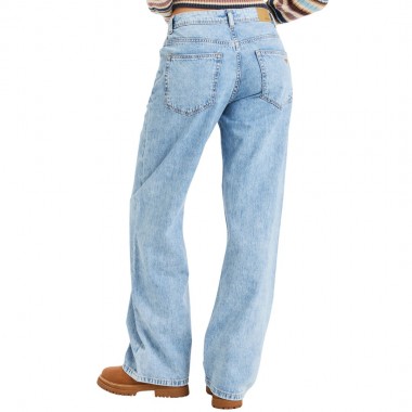 ROXY MILLA WIDE LEG REGULAR W PANTS BEAU BLUE
