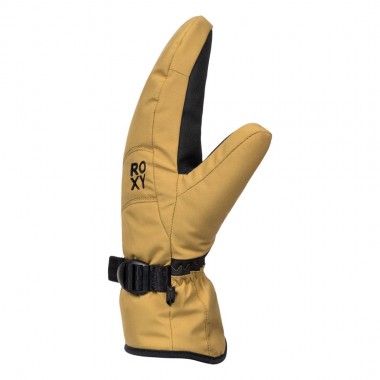 ROXY JETTY SOLID W SNOW MITTENS FENNEL SEED