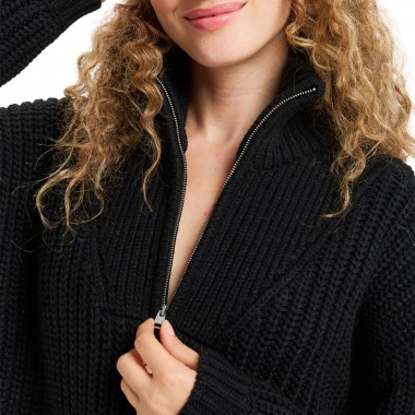 ROXY HOME AGAIN DRESS ANTHRACITE