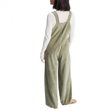 ROXY BEST DAZE ONESIE OIL GREEN