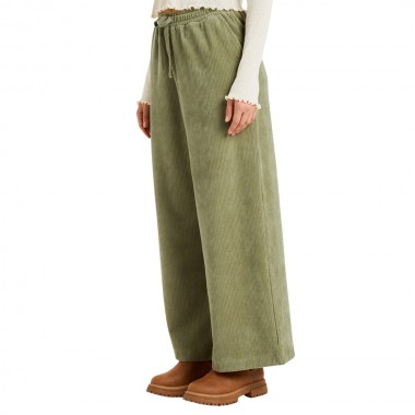 ROXY LEKEITIO CORD W PANTS OIL GREEN