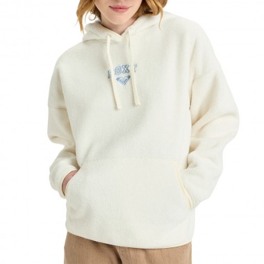 ROXY COOL CALLING W FLEECE HOODIE EGRET