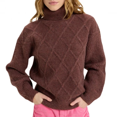 ROXY PICTURE MOMENT W SWEATER HUCKLEBERRY