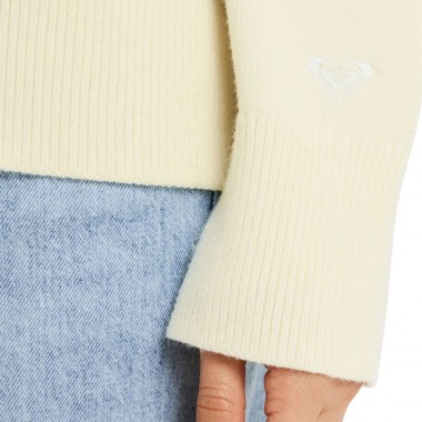 ROXY SALTWATER LOVER W SWEATER EGRET