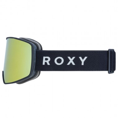ROXY STORM W SNOW GOGGLES BLACK/CLUX ML PINK GOLD S3