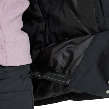 ROXY FREE JET BLOCK W SNOW JACKET ANTHRACITE