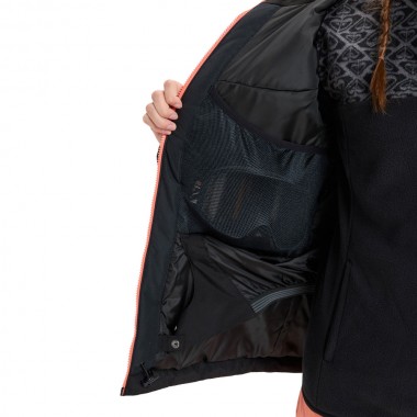 ROXY GALAXY W SNOW JACKET TRUE BLACK BOBBY LINE