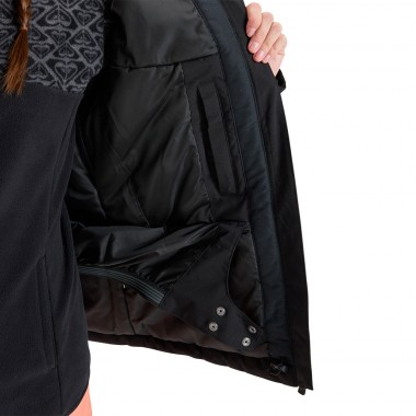 ROXY GALAXY W SNOW JACKET TRUE BLACK BOBBY LINE