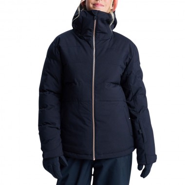 ROXY SNOWYHILL PUFFY W SNOW JACKET TRUE BLACK