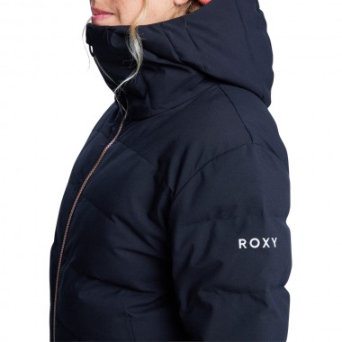 ROXY SNOWYHILL PUFFY W SNOW JACKET TRUE BLACK
