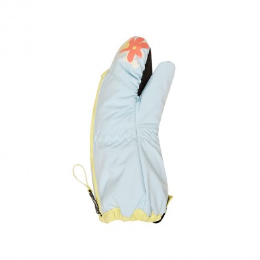 ROXY SNOWS UP K SNOW MITTENS ICE BLUE