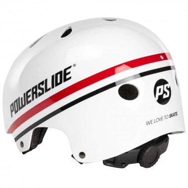 POWERSLIDE PRO URBAN STRIPE HELMET WHITE