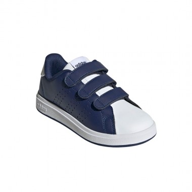 ADIDAS ADVANTAGE BASE 2.0 K SHOES DKBLUE/FTWWHT/GRETWO