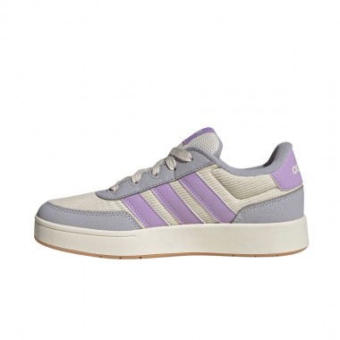 ADIDAS BREAKBASE K SHOES WONWHI/POWPLU/GLOGRY
