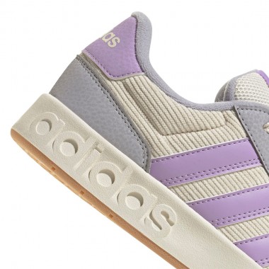 ADIDAS BREAKBASE K SHOES WONWHI/POWPLU/GLOGRY
