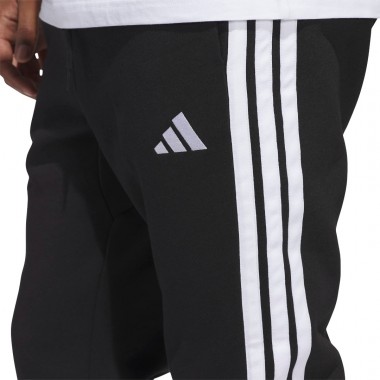 ADIDAS ESSENTIALS 3S SWEATPANTS BLACK/WHITE