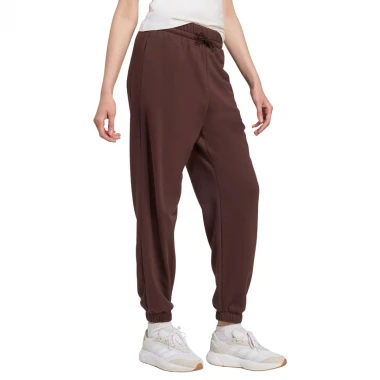 ADIDAS ESSENTIALS LINEAR FRENCH TERRY W SWEATPANTS SHABRN/WHITE