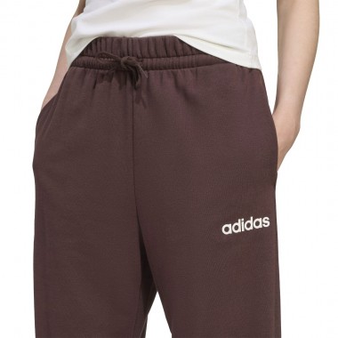 ADIDAS ESSENTIALS LINEAR FRENCH TERRY W SWEATPANTS SHABRN/WHITE