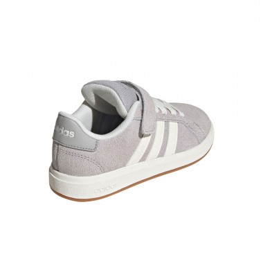 ADIDAS GRAND COURT 00S K SHOES GRETWO/OWHITE/GUM10