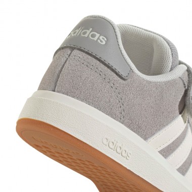 ADIDAS GRAND COURT 00S K SHOES GRETWO/OWHITE/GUM10