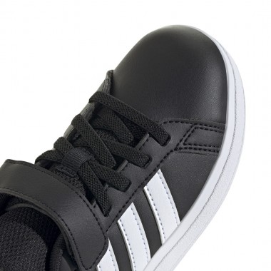 ADIDAS GRAND COURT 2.0 K SHOES CBLACK/FTWWHT/CBLACK