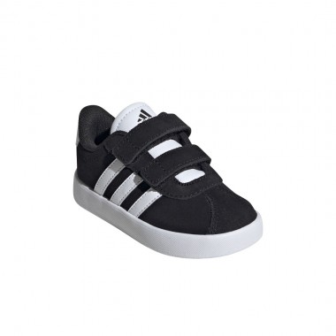 ADIDAS VL COURT 3.0 INF SHOES CBLACK/FTWWHT/CBLACK