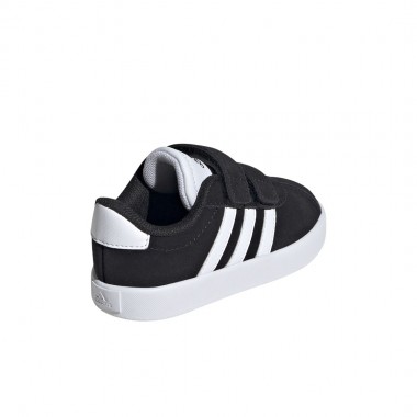 ADIDAS VL COURT 3.0 INF SHOES CBLACK/FTWWHT/CBLACK