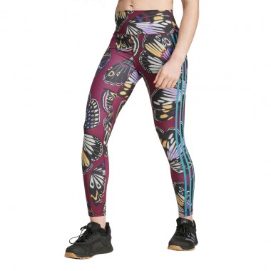 ADIDAS X FARM W LEGGINGS BLACK/AMARED/ENEINK