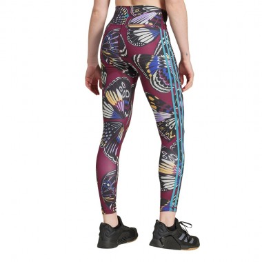 ADIDAS X FARM W LEGGINGS BLACK/AMARED/ENEINK